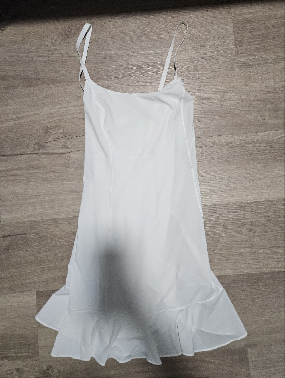 OFFLINE by Aerie White Active Tennis Dress Size Large Built-In Shorts Romper